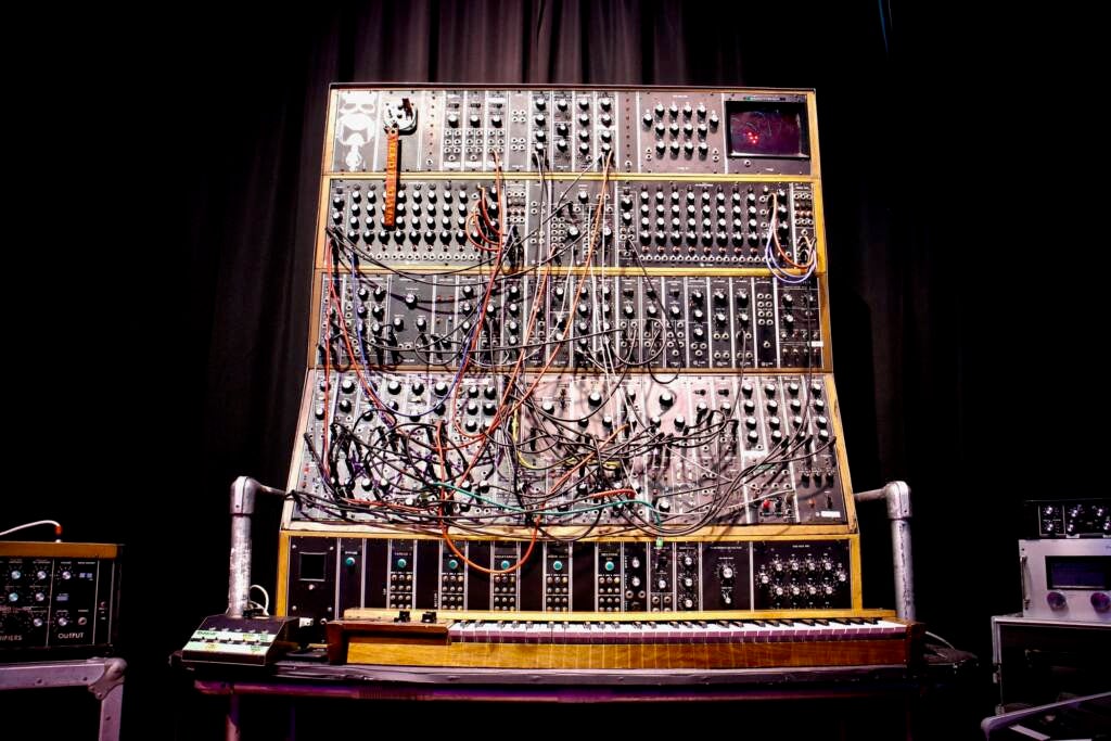 Keith Emerson's Moog synthesizer