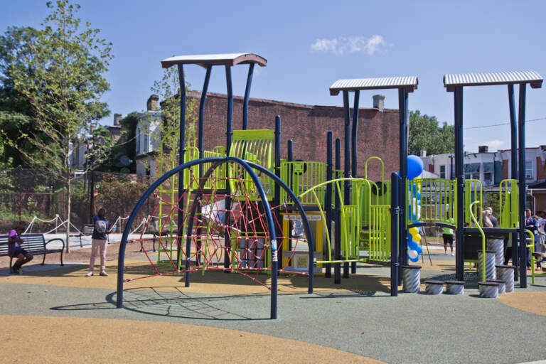 A new park and playground at 11th and Venango Street