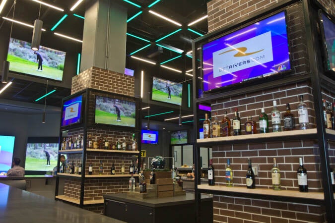 The interior of the FOX BET lounge