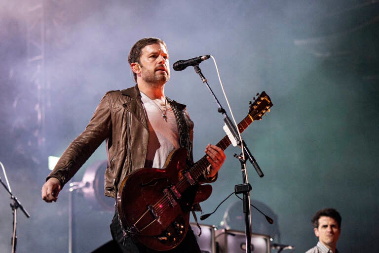 Caleb Followill of Kings of Leon performs during KAABOO 2019 at the Del Mar Racetrack and Fairgrounds