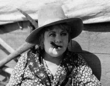 Actor May Boley in 'Fighting Caravans,' 1931 (WIKIMEDIA COMMONS)