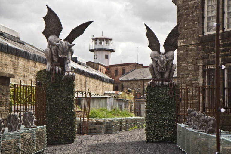 Gargoyle Gardens at Eastern State Penitentiary