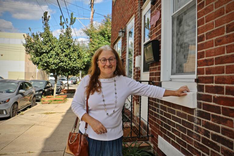 Carolyn Boxmeyer just sold her rental property in Fishtown. (Emma Lee/WHYY)