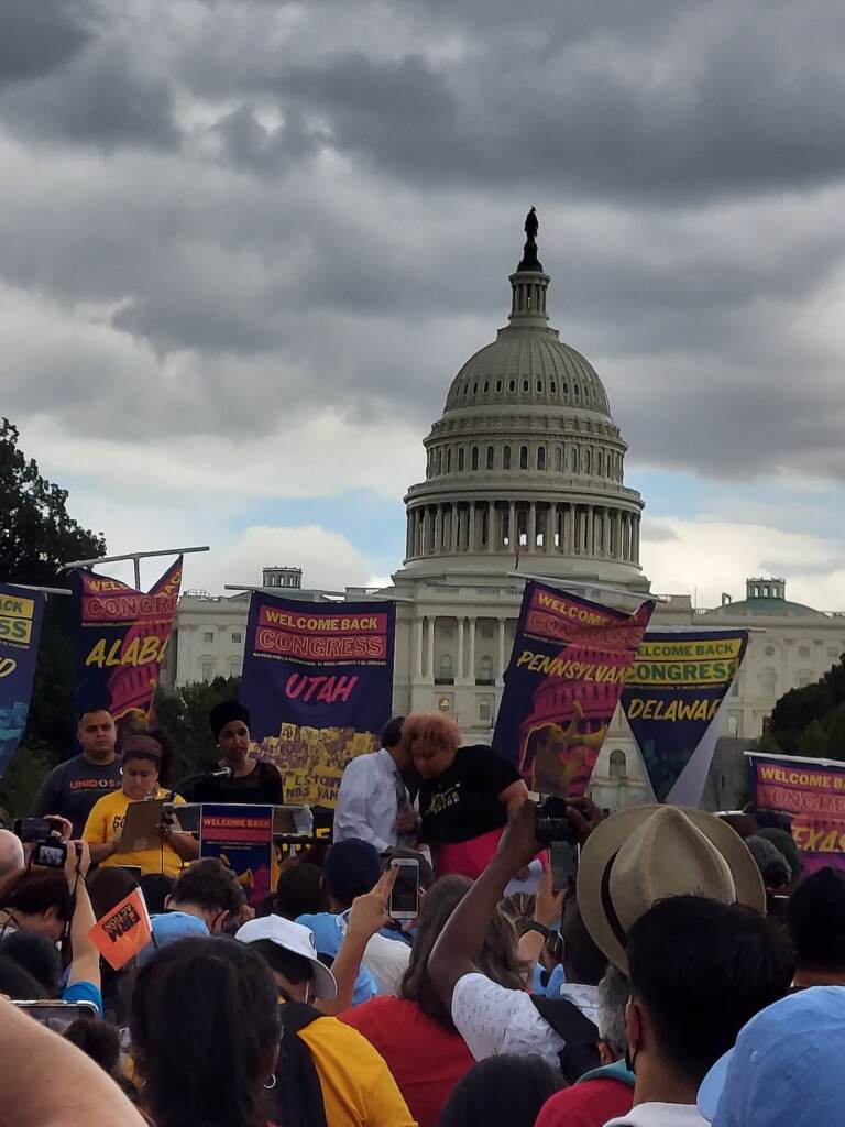 Group’s from Pennsylvania and Delaware participated in Tuesday’s march and rally in Washington