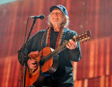 Willie Nelson performs at Farm Aid 30 at FirstMerit Bank Pavilion at Northerly Island in Chicago