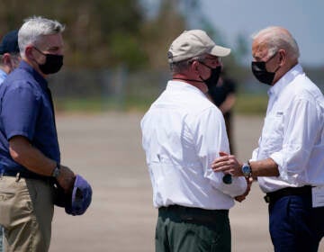 Biden visits states impacted by Hurricane Ida.