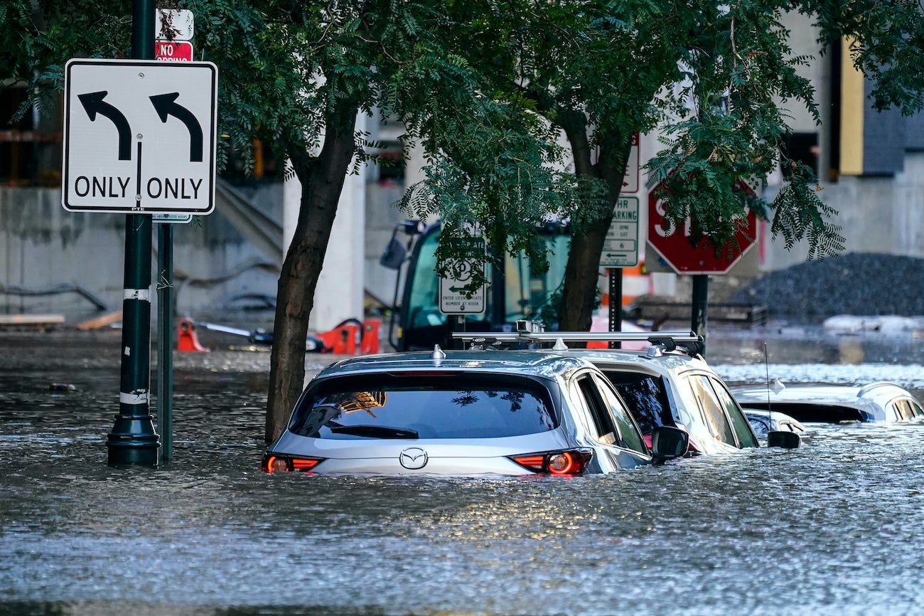 Flooding doesn't stop new school opening