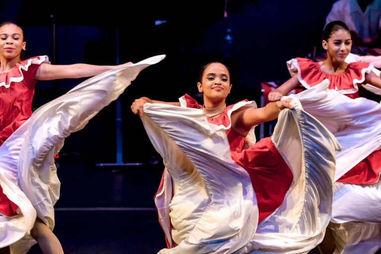 Members of the Esperanza Academy Dance Ensemble will appear at the Kimmel Center’s Arts Launch 2021 festival, performing traditional Puerto Rican dance with modern interpretations