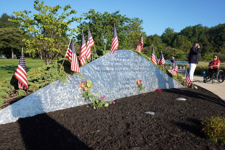 The memorial at the Garden of Reflection