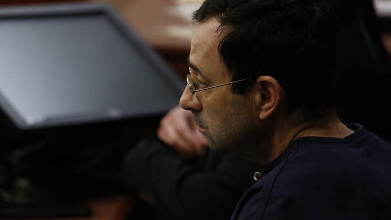 A recent Department of Justice report criticized the FBI for its handling of abuse claims against former USA Gymnastics doctor Larry Nassar, pictured. (Jeff Kowalsky/AFP via Getty Images)