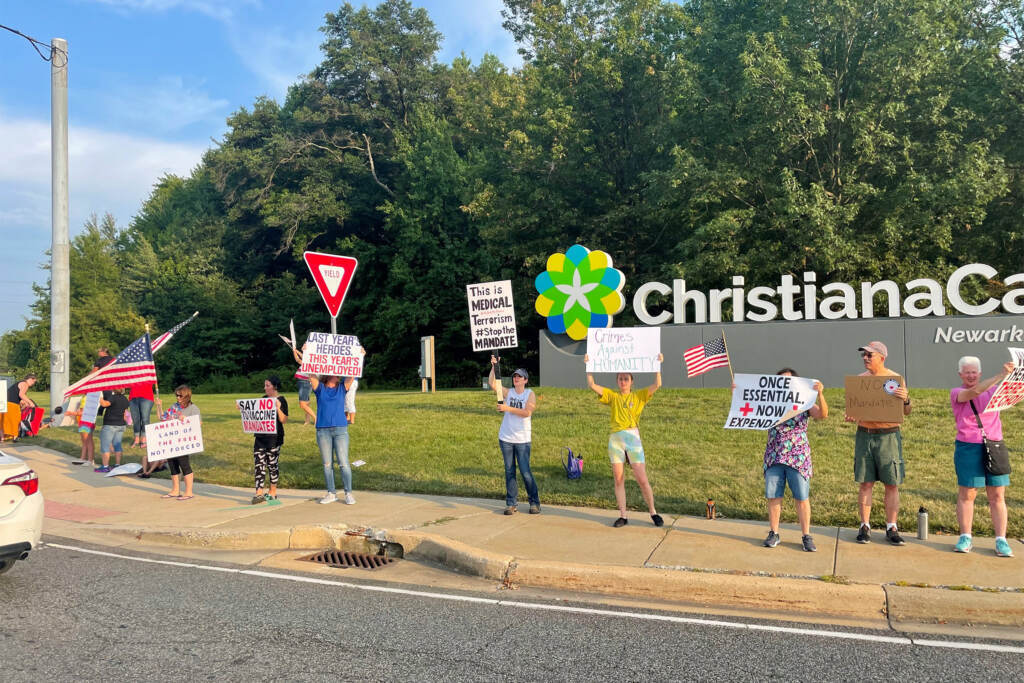 ChristianaCare Protest