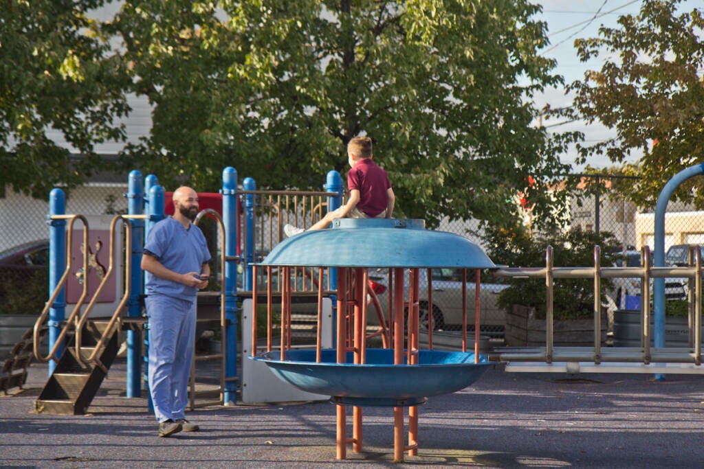 Glavin Playground in Philadelphia’s Port Richmond neighborhood in set to receive a makeover via the city’s Rebuild program