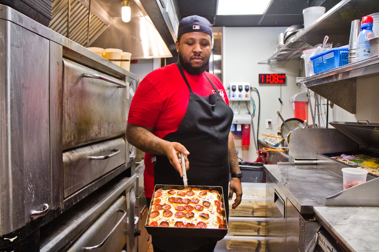 Inside Down North Pizza, restaurant fighting recidivism - WHYY