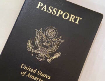 A U.S. Passport cover