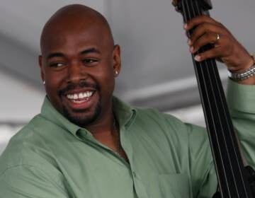 Christian McBride performs at George Wein's Carefusion Newport Jazz 55 in Newport, R.I. on Sunday, Aug. 9, 2009.