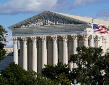 In this Oct. 18, 2021 photo, the Supreme Court is seen in Washington
