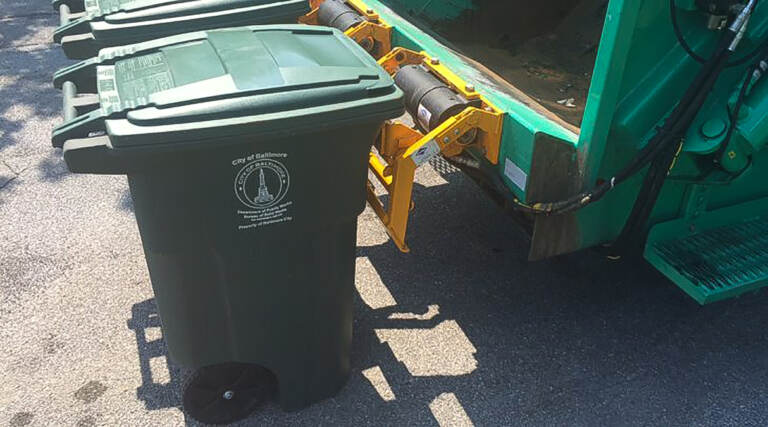 Residential Recycling Cart Distribution Underway in Baltimore City