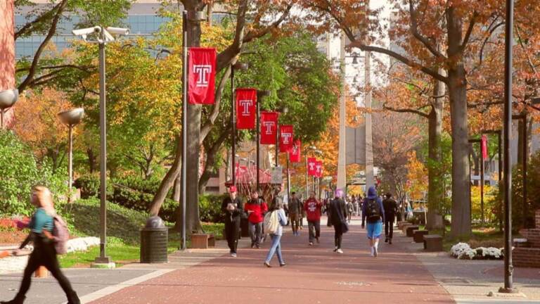 Temple University Campus (Courtesy of Hope Center for College, Community and Justice)