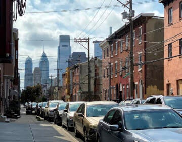 A street in Philly's Francisville neighborhood.