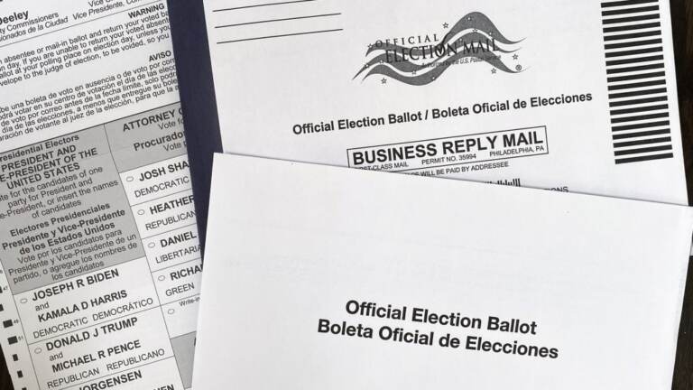 Mail ballots