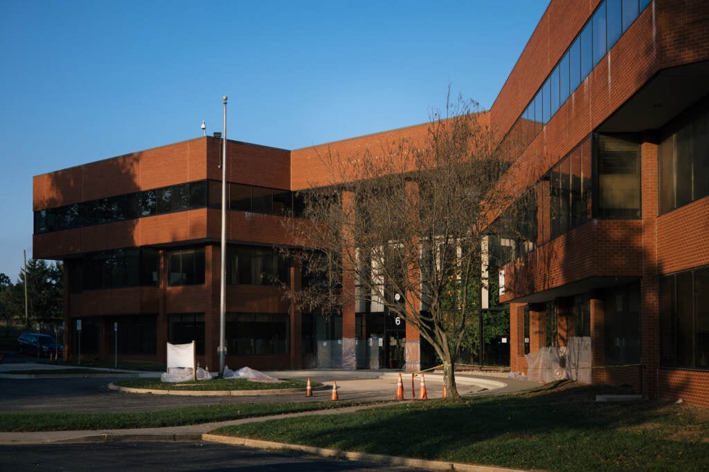 The exterior of Home Builders Care Assessment Center Men's Emergency Shelter