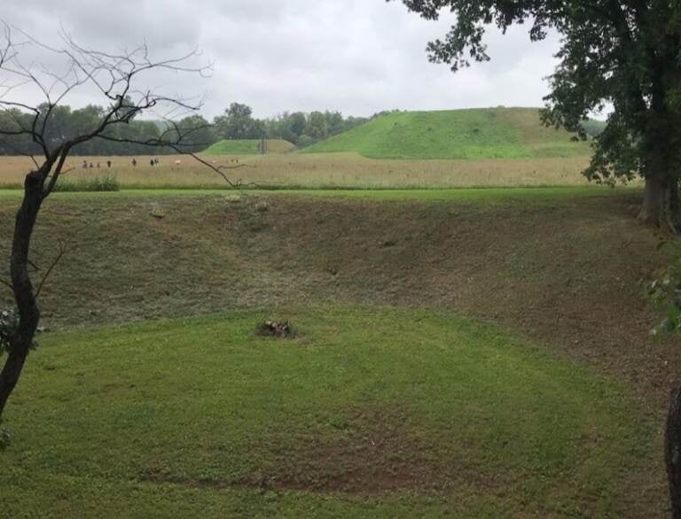 Etowah Indian Mound State Historic Site in Cartersville, Georgia. An Indigenous Education Camping Trip. (Captured by Tavis Sanders - Red Tail Hawk)