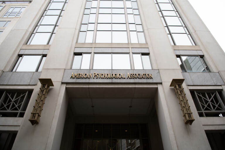 A general view of the American Psychological Association headquarters in Washington, D.C., on April 23, 2020 amid the Coronavirus pandemic.
(Graeme Sloan/Sipa USA via Reuters)