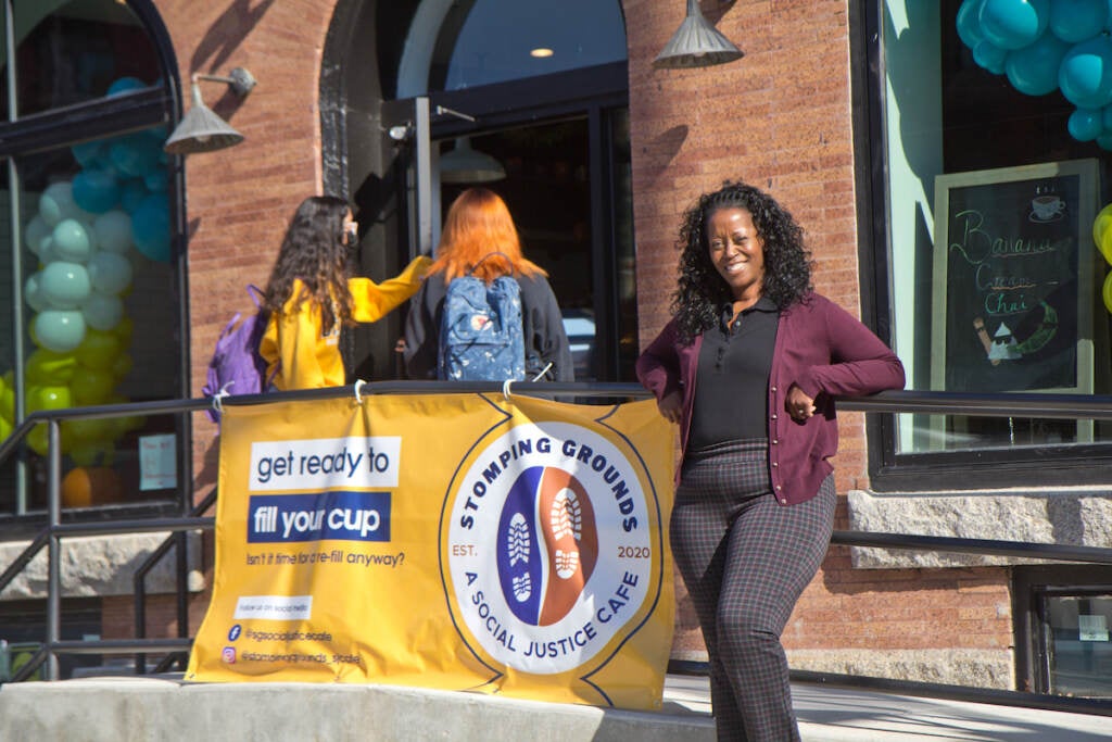 Melissa Jackson-Schmidt is the Director of Workforce Development at Youthbuild Charter High School and opened the student-run Stomping Grounds Social Justice Cafe at 39th and Lancaster Avenues