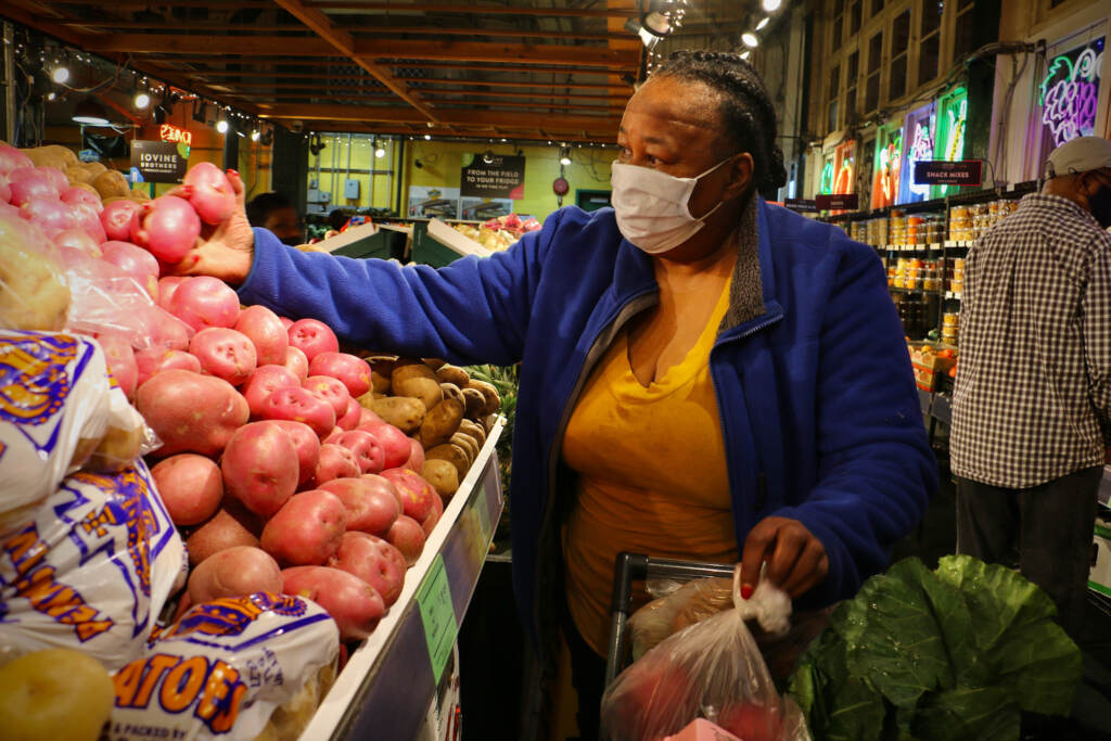 Cynthia Bell shops at Iovine's Produce