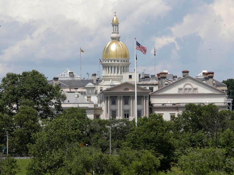 File photo: The New Jersey State House is seen in Trenton, N.J.