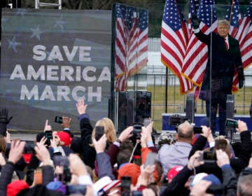 File photo: President Donald Trump arrives to speak at a rally in Washington on Jan. 6, 2021. A federal judge is questioning Donald Trump's efforts to withhold documents from Congress related to the Jan. 6 attack on the Capitol. Judge Tanya Chutkan was skeptical Thursday, Nov. 4, of attorneys for the former president who asked her to block the handover of documents to a House committee