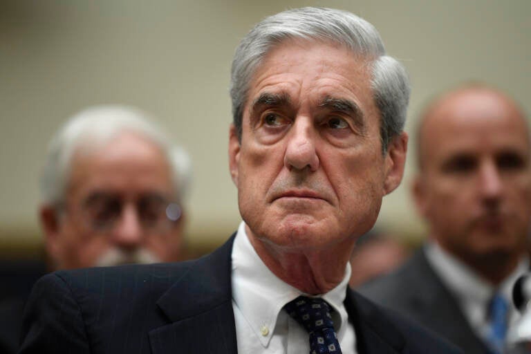 Former special counsel Robert Mueller testifies on Capitol Hill in Washington, Wednesday, July 24, 2019, before the House Judiciary Committee hearing on his report on Russian election interference