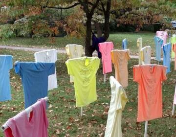 Heeding God’s Call to End Gun Violence installed their memorial to the lost at Trinity Episcopal Church in Swarthmore, Pennsylvania, U.S.A. in September 2018. The memorial travels around Delaware County.