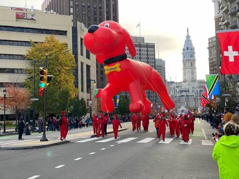 The Philadelphia Thanksgiving Day Parade returned to the parkway WHYY