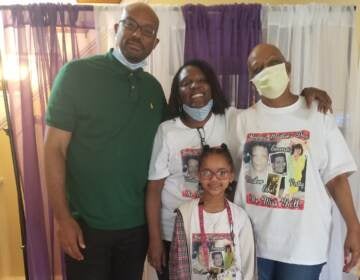 New Jersey resident, Kimyatta Frazier (middle), with her family celebrating Mother's Day last May