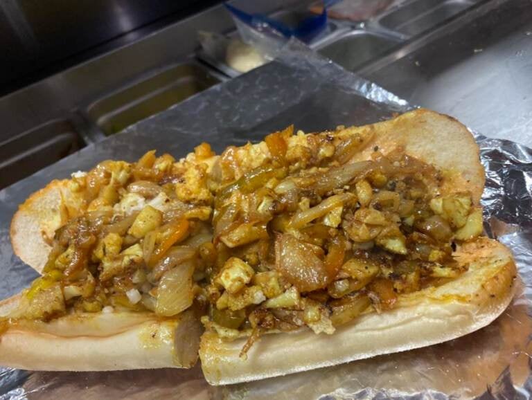 The Brotherly Grub cauliflower cheesesteak will be served during the ‘’Dig In Day’’ celebration