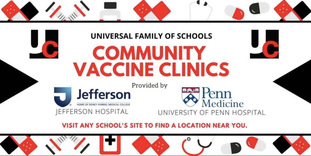 Flyer for vaccine clinic