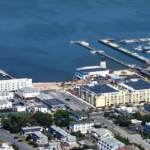 Aerial view of Dewey Beach
