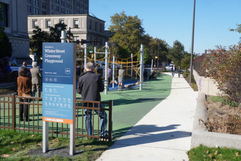 The Winter Street Greenway and Rob Stuart Memorial Dog Park (Philadelphia Department of Parks and Recreation)