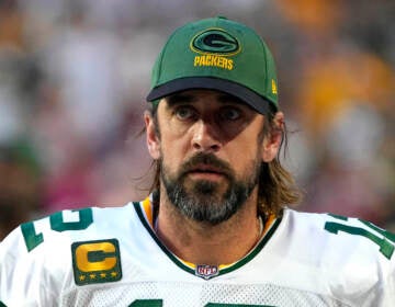 Green Bay Packers quarterback Aaron Rodgers Rodgers has strongly questioned the NFL's COVID-19 protocols, along with any organization forcing health requirements on individuals.
(Rick Scuteri/AP)