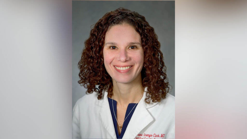 Dana Farengo Clark, MS, is a Senior Genetic Counselor specializing in inherited cancer syndromes at Penn Medicine