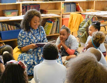 Quinta Brunson is pictured in a screengrab from the pilot of 'Abbott Elementary'