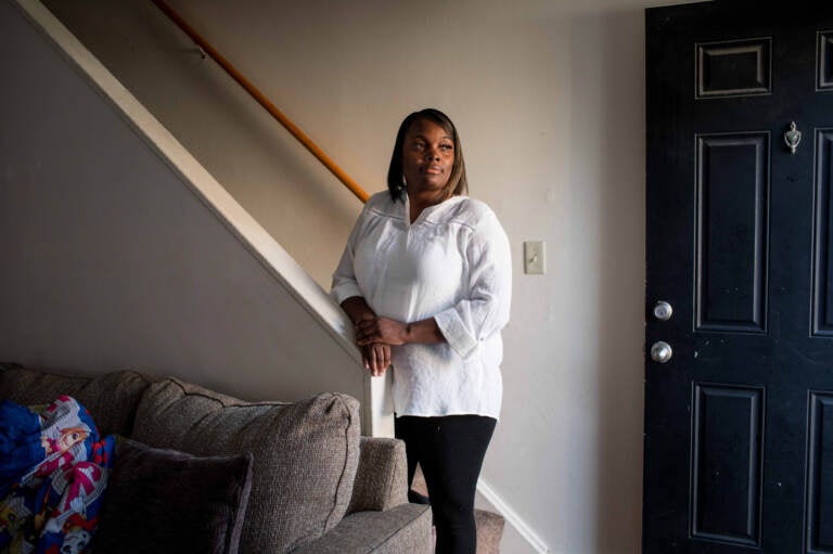 Maryanne Lundy poses for a portrait at her home on Friday, Nov. 19, 2021 in Indianapolis. Kaiti Sullivan/NPR