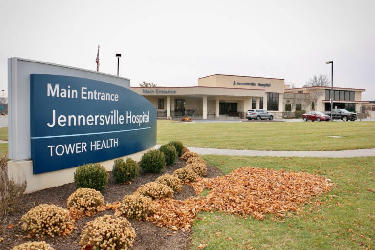 The exterior of Jennersville Hospital in West Grove