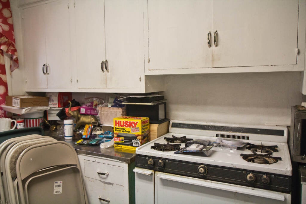 The kitchen inside the Marian Anderson museum