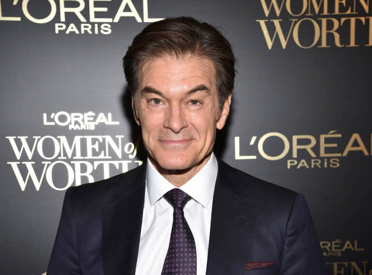 This Dec. 4, 2019 file photo shows Dr. Mehmet Oz at the 14th annual L'Oreal Paris Women of Worth Gala in New York. Oz is running in the 2022 Republican primary election for Pennsylvania's open U.S. Senate seat. (Photo by Evan Agostini/Invision/AP, File)