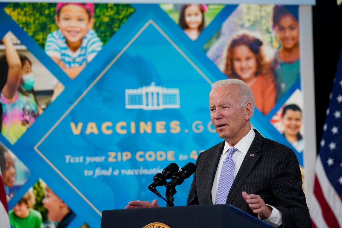 Judge Blocks Biden Vaccine Mandate For Federal Contractors - WHYY