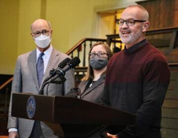 Michael Riotto, who has received surprise, out-of-network medical bills during his treatment for blood cancer, applauds Pennsylvania’s implementation of the federal No Surprises Act. (Emma Lee/WHYY)