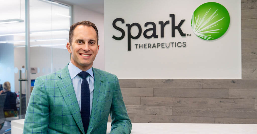 Spark Therapeutics CEO and co-founder Jeffrey Marrazzo