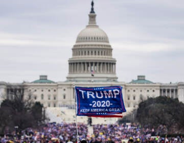 Pro-Trump rioters storm the U.S. Capitol following a rally with President Donald Trump on Jan. 6, 2021. Trump supporters gathered in the nation's capital to protest the ratification of President-elect Joe Biden's Electoral College victory over Trump in the 2020 election. (Samuel Corum/Getty Images)